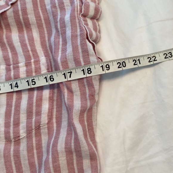 rails linen cropped flannel | small - Picture 4 of 6